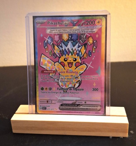Carta pikachu teracristal - carta,