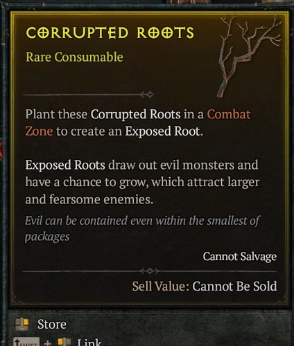 Diablo 200x corrupted - 200x, roots