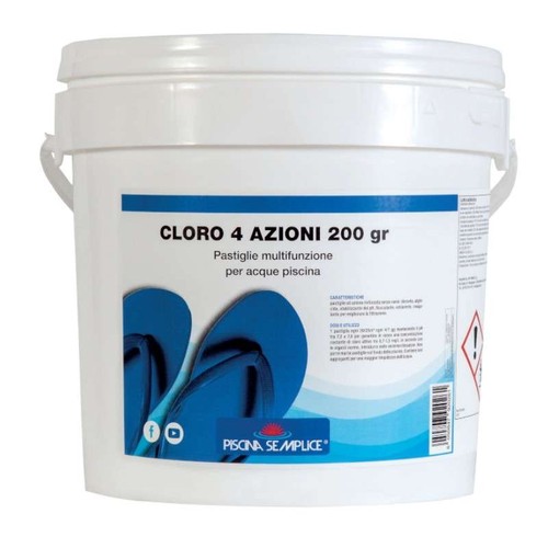 Cloro azioni 200g lapi - 4,